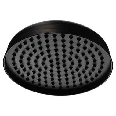 Click here to see Jones Stephens S0196WB Jones Stephens 10in Round Rain Shower Head with Black Rubber Tips, 2.5 GPM, 80 PSI, Old World Bronze - S0196WB