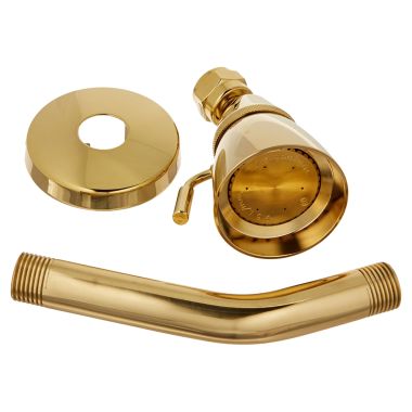 Click here to see Jones Stephens S03051 Jones Stephens S03051 Polished Brass 6-inch Shower Arm And Flange