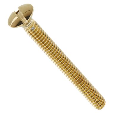 Click here to see Jones Stephens T08021 Jones Stephens T08021 Face Plate Screw, Polished Brass