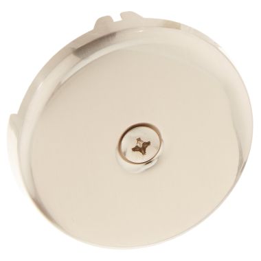 Click here to see Jones Stephens T0812BN Jones Stephens 1-Hole Face Plate with Screw, Brushed Nickel - T0812BN