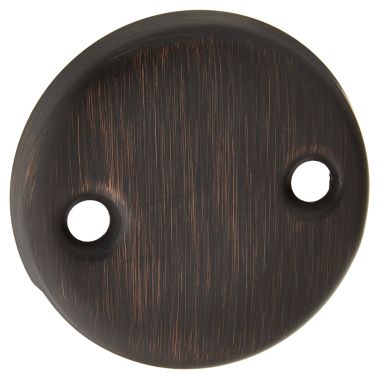 Click here to see Jones Stephens T0813WB Jones Stephens 2-Hole Face Plate with Screws, Zinc, Old World Bronze - T0813WB