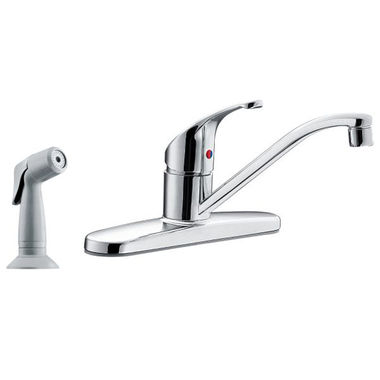 Click here to see Cleveland Faucet 47513B Moen CFG 47513B Single Handle Kitchen Faucet