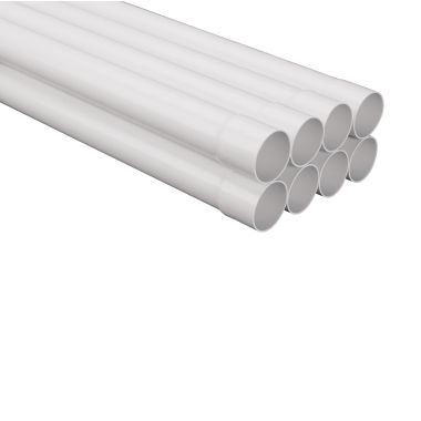 Click here to see Broan 3808 Broan-NuTone 8' Semi-Rigid PVC Tubing, White - 3808