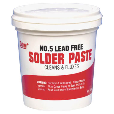 Click here to see Oatey 30013 Oatey 30013 No. 5 Paste Flux, 4 oz, Solid, Yellow