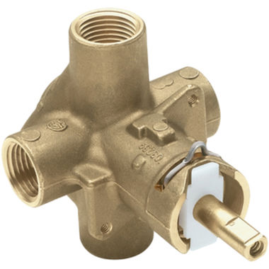 Click here to see Moen 62300 Moen 62300 M-Pact Posi-Temp Tub/Shower Rough-in Valve, 1/2