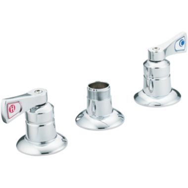 Click here to see Moen 8226 Moen Commercial Chromer Two Handle Lavatory Faucet, 1/2in IPS - 8226 