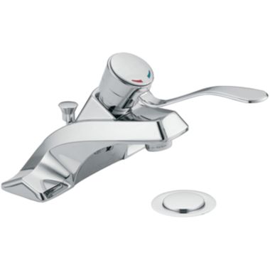Click here to see Moen 8420 Moen M-Bition Chrome One-Handle Centerset Lavatory Faucet with 4