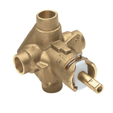 Click here to see Moen FP62320 Moen FP62320 M-Pact Posi-Temp Tub/Shower Rough-In Valve w/ Stops, 1/2