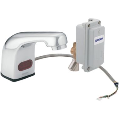 Click here to see Moen 8302 Moen 8302 M-Power Sensor-Operated Electronic Lavatory Faucet