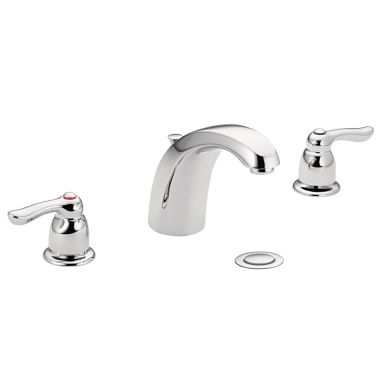 Click here to see Moen 8922 Moen Commercial Chrome Two Handle Lavatory Faucet, WaterSense, ADA, 1.2 GPM - 8922 