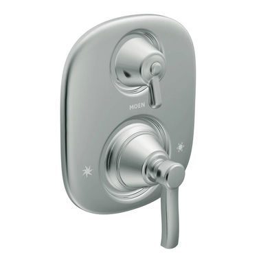 Click here to see Moen TS4211 Moen Rothbury Moentrol Valve Trim w/ Transfer, Lever Handles, Polished Chrome - TS4211