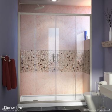 Click here to see DreamLine DL-6960L-04CL DreamLine DL-6960L-04CL Visions Clear Shower Door w/ 30