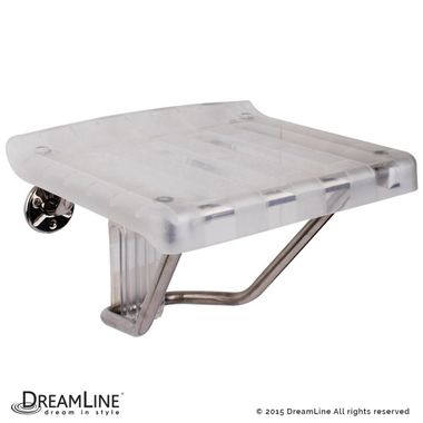 Click here to see DreamLine SHST-01-PL DreamLine Plastic Folding Shower Seat - SHST-01-TK