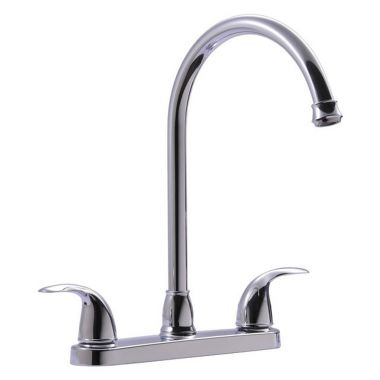 Click here to see Ultra Faucets UF21000 Ultra Faucets Vantage Two Handle Kitchen Faucet, Chrome - UF21000