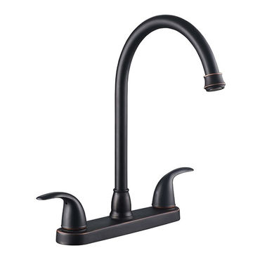 Click here to see Ultra Faucets UF21005 Ultra Faucets Vantage Two Handle Kitchen Faucet, Oil-Rubbed Bronze - UF21005