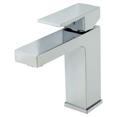 Click here to see Ultra Faucets UF30200 Ultra Faucets Icon Collection One-Handle Short Vessel Lavatory Faucet, Less Pop-Up Drain, Lever Handle, 1.2 GPM, Chrome - UF30200