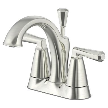 Click here to see Ultra Faucets UF45913 Ultra Faucets UF45913 Z Two-Handle Centerset Bathroom Faucet, Brushed Nickel