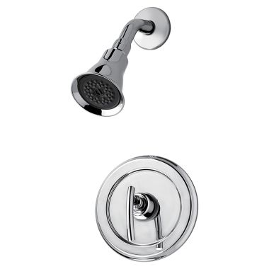 Click here to see Ultra Faucets UF78800-1 Ultra Faucets Sweep Collection Single-Handle Pressure-Balanced Shower Faucet, Metal Lever Handle, ADA, Chrome - UF78800-1