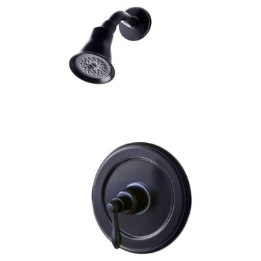 Click here to see Ultra Faucets UF78905-1 Ultra Faucets Contour Collection Single-Handle Pressure-Balanced Shower Faucet, Metal Lever Handle, ADA, Oil-Rubbed Bronze - UF78905-1