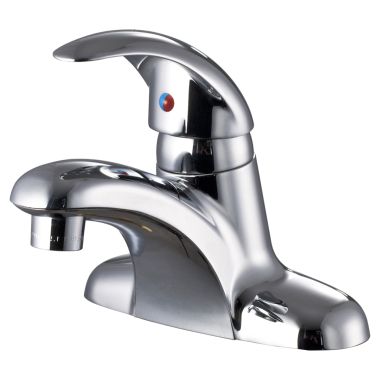 Click here to see Ultra Faucets UF34220 Ultra Faucets Vantage 3-Hole Centerset Chrome Bathroom Faucet with 50/50 Pop-Up, 2.2 GPM, Single-Handle, Lever Handle - UF34220