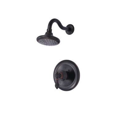 Click here to see Ultra Faucets UF78605-1 Ultra Faucets Signature Collection Single-Handle Pressure-Balanced Shower Faucet, Metal Lever Handle, ADA, Oil-Rubbed Bronze - UF78605-1
