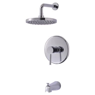 Click here to see Ultra Faucets UF79500 Ultra Faucets Euro Tub/Shower Trim, Polished Chrome - UF79500