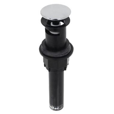 Click here to see Ultra Faucets UFP-1002 Ultra Faucets Metallic Push Pop-Up Drain Assembly with Overflow, Polished Chrome - UFP-1002
