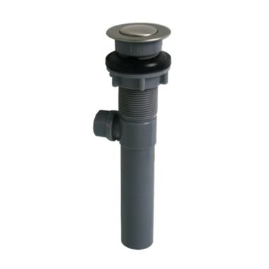 Click here to see Ultra Faucets UFP-0301 Ultra Faucets Non-Metallic Pop-Up Drain Assembly with Overflow, Brushed Nickel - UFP-0301