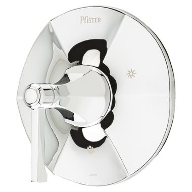 Click here to see Pfister R89-1DEC Pfister Arterra Polished Chrome TubShower Valve Trim Only - R89-1DEC