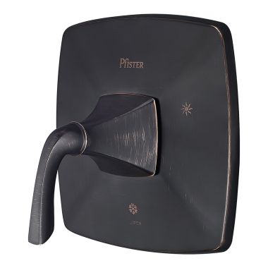 Click here to see Pfister R89-1BSY Pfister Bronson Pressure Balance Valve Trim, Lever Handle, Tuscan Bronze - R89-1BSY