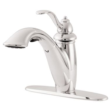 Click here to see Pfister LG532-7CC Pfister LG532-7CC Polished Chrome Marielle Pull-Out Kitchen Faucet