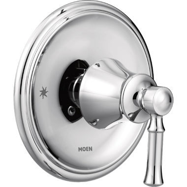 Click here to see Moen T2181 Moen Dartmoor Posi-Temp Single-Handle Valve Trim, Lever Handle, Polished Chrome - T2181