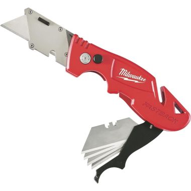 Click here to see Milwaukee 48-22-1903 Milwaukee 48-22-1903 Fastback Flip Utility Knife with Blade Storage 