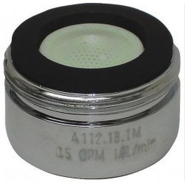 Click here to see Moen 101010 Moen 101010 Part Male Thread 1.5 GPM Aerator Chrome