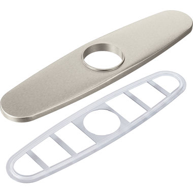Click here to see Moen 141002CSL Moen Part Escutcheon Kit Classic, Stainless - 141002CSL