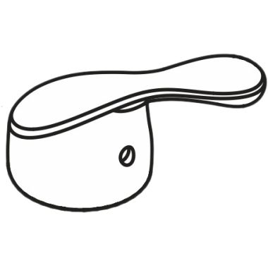 Click here to see Moen 124737W Moen 124737W Part Handle Kit Single Handle Kitchen Glacier