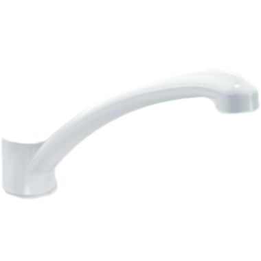 Click here to see Moen 146786W Moen 146786W Part Single Handle Kitchen Spout Chateau Glacier