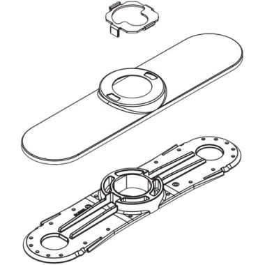 Click here to see Moen 116718ORB Moen 116718ORB Part Escutcheon Oil Rubbed Bronze