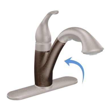 Click here to see Moen 124663ORB Moen 124663ORB Part Spout Receptor, Oil Rubbed Bronze