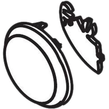 Click here to see Moen 130976ORB Moen 130976ORB Part Handle Cap Kit Single Handle P-Os Oil Rubbed Bronze