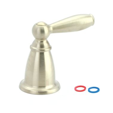 Click here to see Moen 131101BN Moen 131101BN Part Handle Kit - Hot Cold StaiNLess