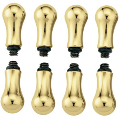 Click here to see Moen 14717 Moen 14717 Part Handle Traditional Cross Insert 8 Polished Brass Traditional