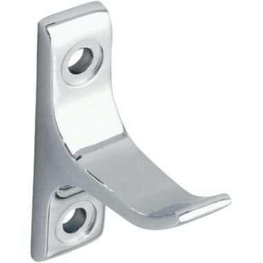 Click here to see Moen 902 Moen Commercial Robe Hook with Mounting Hardware, Zinc Alloy, Polished Chrome - 902