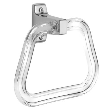 Click here to see Moen 950 Moen Economy Wall Mounted Towel Ring, Zinc Alloy Construction, Chrome - 950