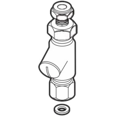 Click here to see Moen 104400 Moen 104400 Commercial In-Line Filter With Check Valve