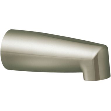 Click here to see Moen 3829BN Moen Chateau Wall Mounted Brushed Nickel Non-Diverter Tub Spout, 1/2-inch Connection Size, IPS - 3829BN