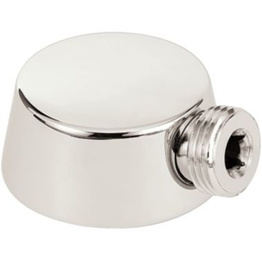 Click here to see Moen A725NL Moen A725NL Circular Drop Elbow For Handheld Showerhead, Polished Nickel