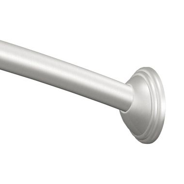 Click here to see Moen CSR2155BN Moen CSR2155BN 5 Foot Brushed Nickel Curved Shower Curtain Rod