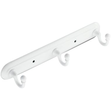 Click here to see Moen 7603W Moen Yorkshire Triple Robe Hook, Zinc Alloy, White - 7603W