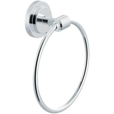 Click here to see Moen DN0786CH Moen Iso Wall Mounted Hand Towel Ring, Chrome - DN0786CH